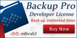mithra62: Backup Pro Developer