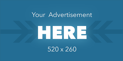 Your ad here (dimensions: 520 pixels wide and 60 pixels tall)